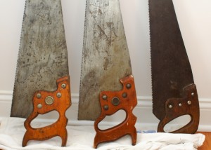 Three Vintage Saws