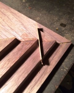 Spline Glue Up