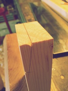 Angled Tenons