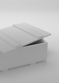 Packing Box Render