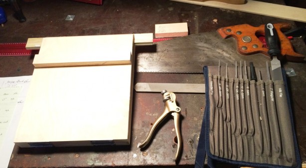 Saw Sharpening Setup